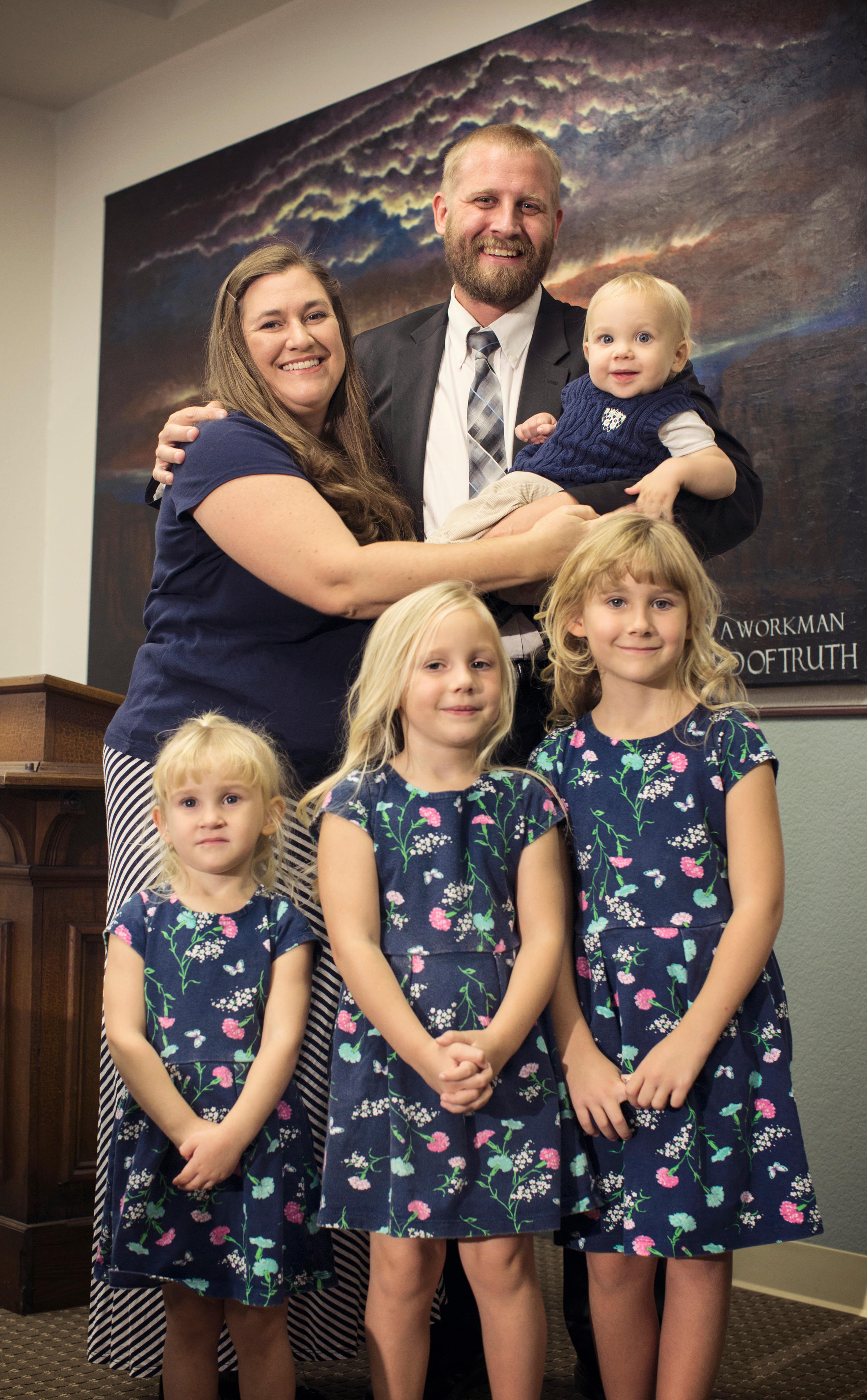 Pastor Berzins and Family